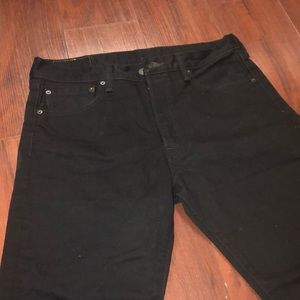 Levi Strauss & Co Mens Black Jeans